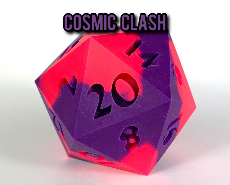 Squishy Dice dnd dnd Gifts dnd dice dice candy dice dice set giant D20 D20 squishy jumbo D20 dnd gift D20 dice Cosmic Clash