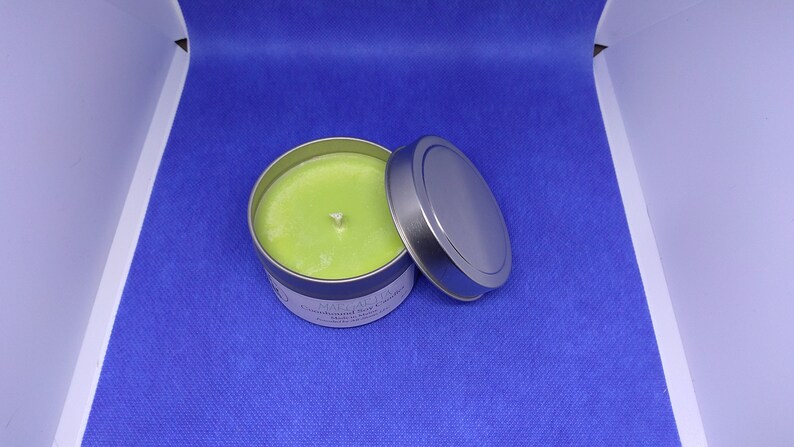 Maine Made 4oz Soy Wax Candle Homemade Soy Candle Hand Poured Soy Candle Maine Candle Rustic Tin Coonhound Mom MADE TO ORDER