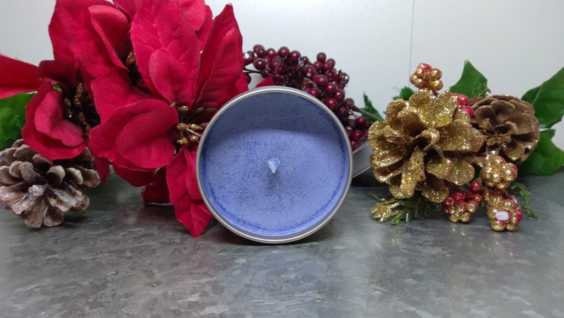 Maine Made 4oz Soy Wax Candle Homemade Soy Candle Hand Poured Soy Candle Maine Candle Rustic Tin Coonhound Mom MADE TO ORDER