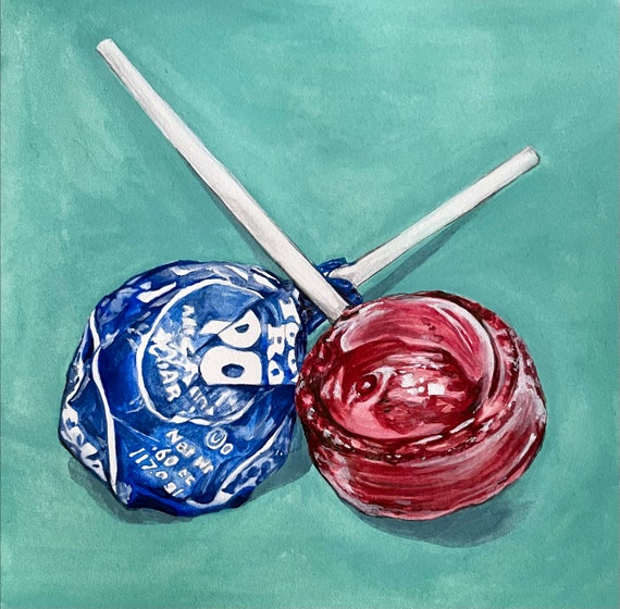 Tootsie Pop print - Etsy