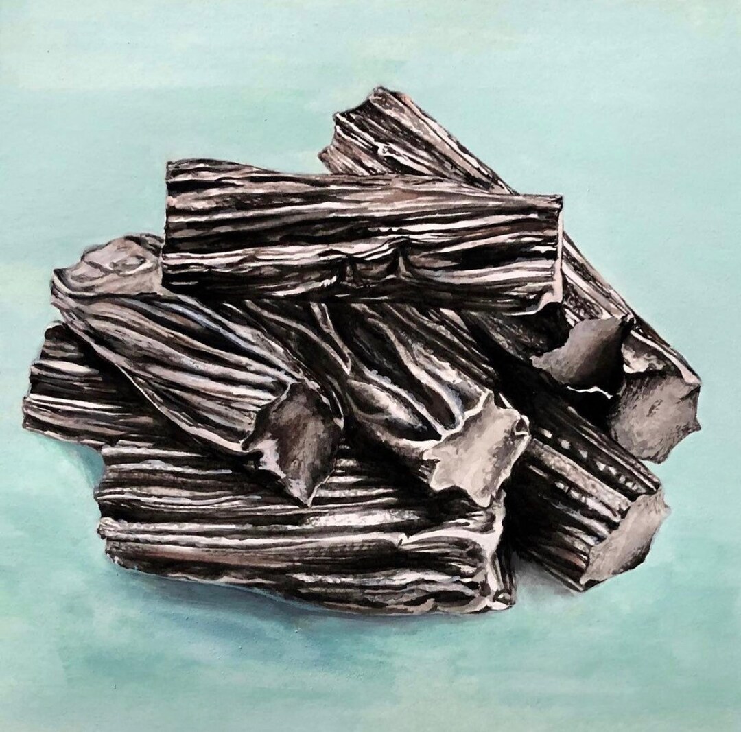 Black Licorice print Etsy