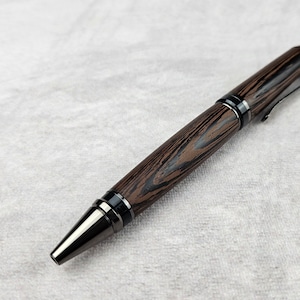 Holzkugelschreiber - handgemacht - Wenge - Unikat