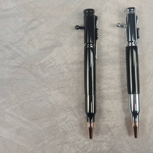 Repetierkugelschreiber - Wasserbüffelhorn - Geschenk Jäger - handgemacht - Unikat