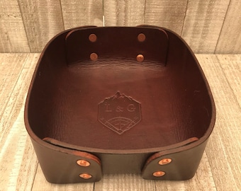Leather Valet Tray - Perfect Catch All