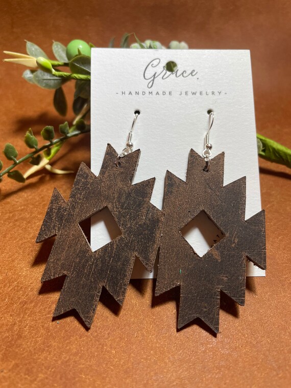 Leather Earrings