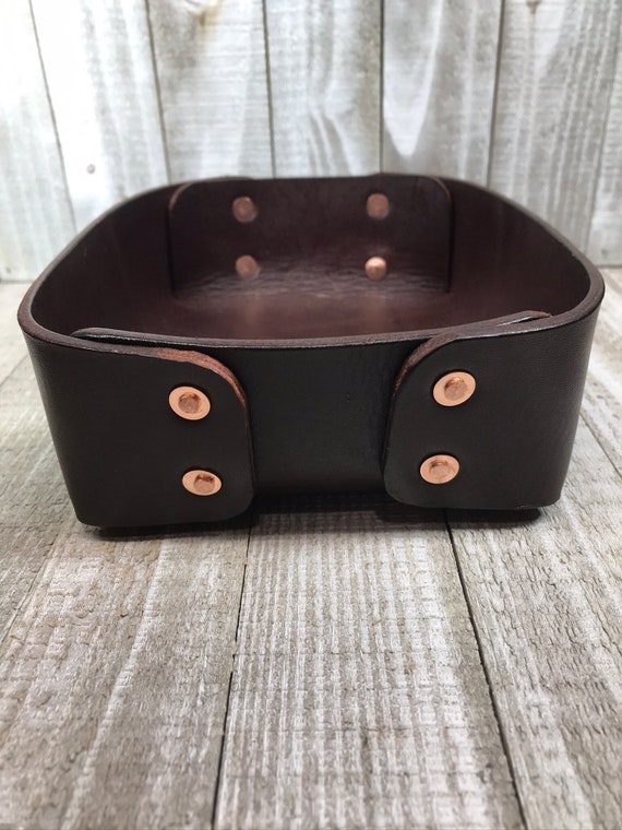 Leather Valet Tray
