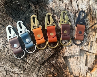 Handcrafted Leather Keychain