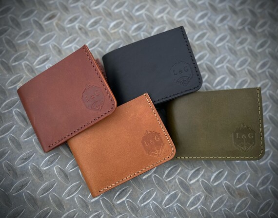 Classic Italian Leather Bi-Fold Wallet