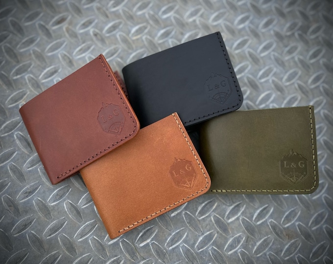 Featured listing image: Handcrafted Leather Bi-Fold