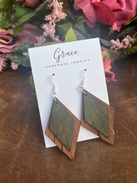 Leather Earrings