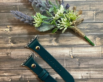 Leather Watch Band Handcrafted Premium Italian Leather-Women’s