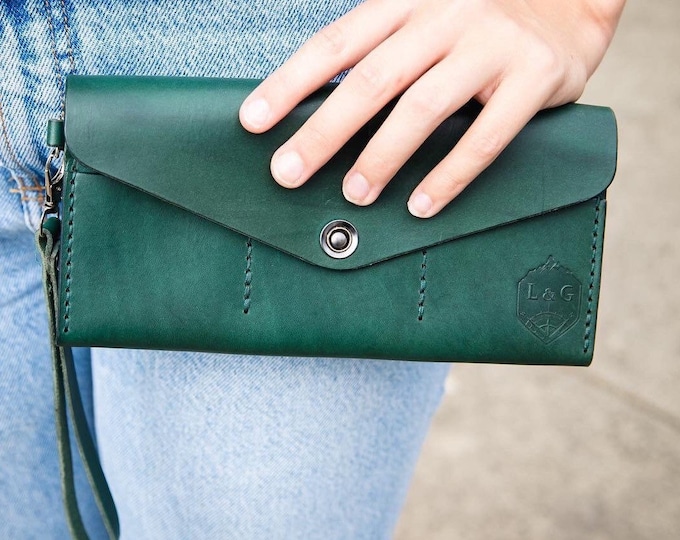 Featured listing image: Handcrafted Women’s Long Wallet