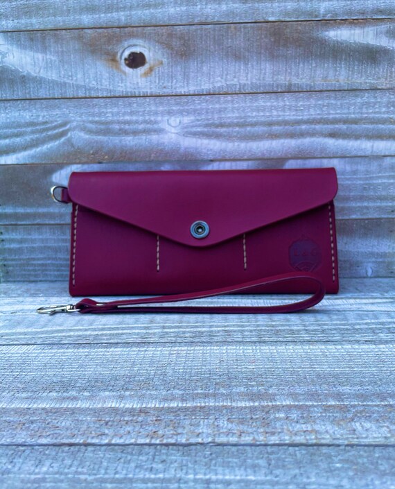 Leather Clutch Wallet