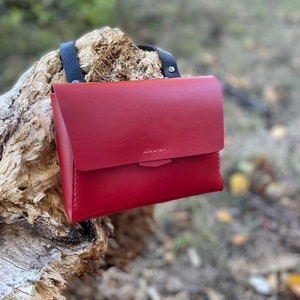 Handcrafted Premium Italian Leather  Crossbody