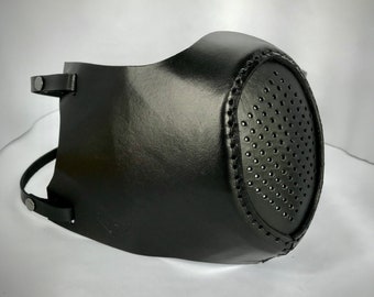 Industrial High Quality Leather Face Mask