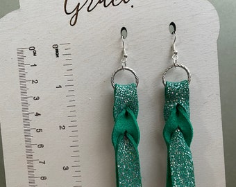 Handmade Genuine Leather Earrings