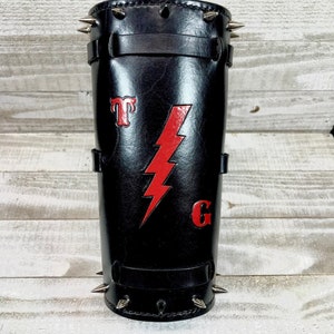 Leather Arm Cuff Guard Armor Custom