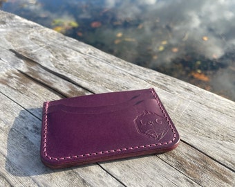 Handcrafted Leather Card Wallet