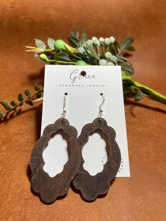 Leather Earrings