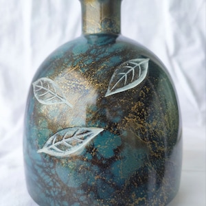 Vintage Takaoka bronzeware vase 1970-80&#39;s