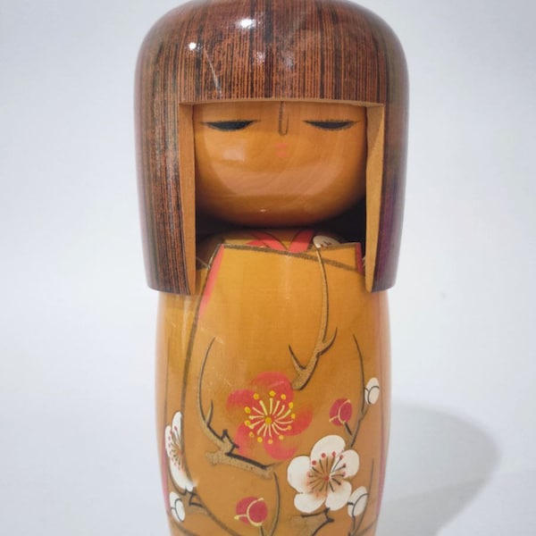 Kokeshi vintage (poupée en bois/bambou) fait à la main au Japon, art japonais, nous en avons plus dans notre magasin !