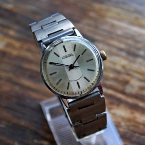 Reloj de pulsera soviético, RAKETA, Reloj de pulsera para hombre, Mecánico vintage, regalo original para hombre