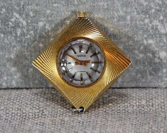 Reloj vintage de mujer colgante "Chaika", Reloj mecánico para ella, retro, ¡Original!