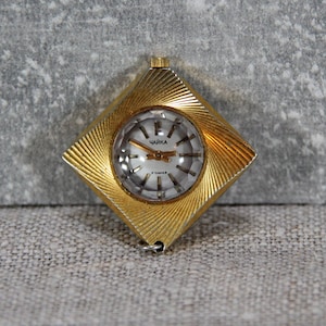 Vintage women&#39;s watch pendant &quot;Chaika&quot;, Mechanical watch for her, retro, Original!