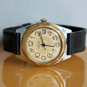 Reloj de pulsera soviético, RAKETA, reloj de pulsera para hombre, reloj mecánico vintage