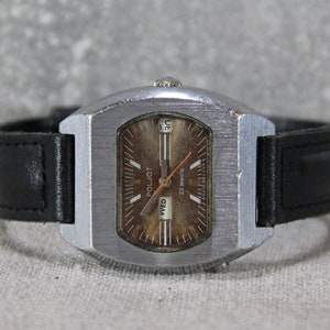 Reloj vintage, poljot, Reloj de pulsera para hombre de vuelo, Reloj mecánico soviético