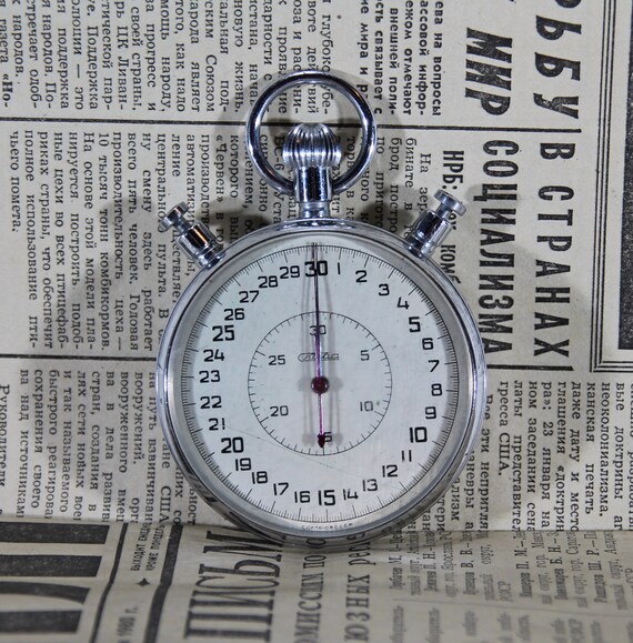 Stopwatch Slava Mechanical Gem