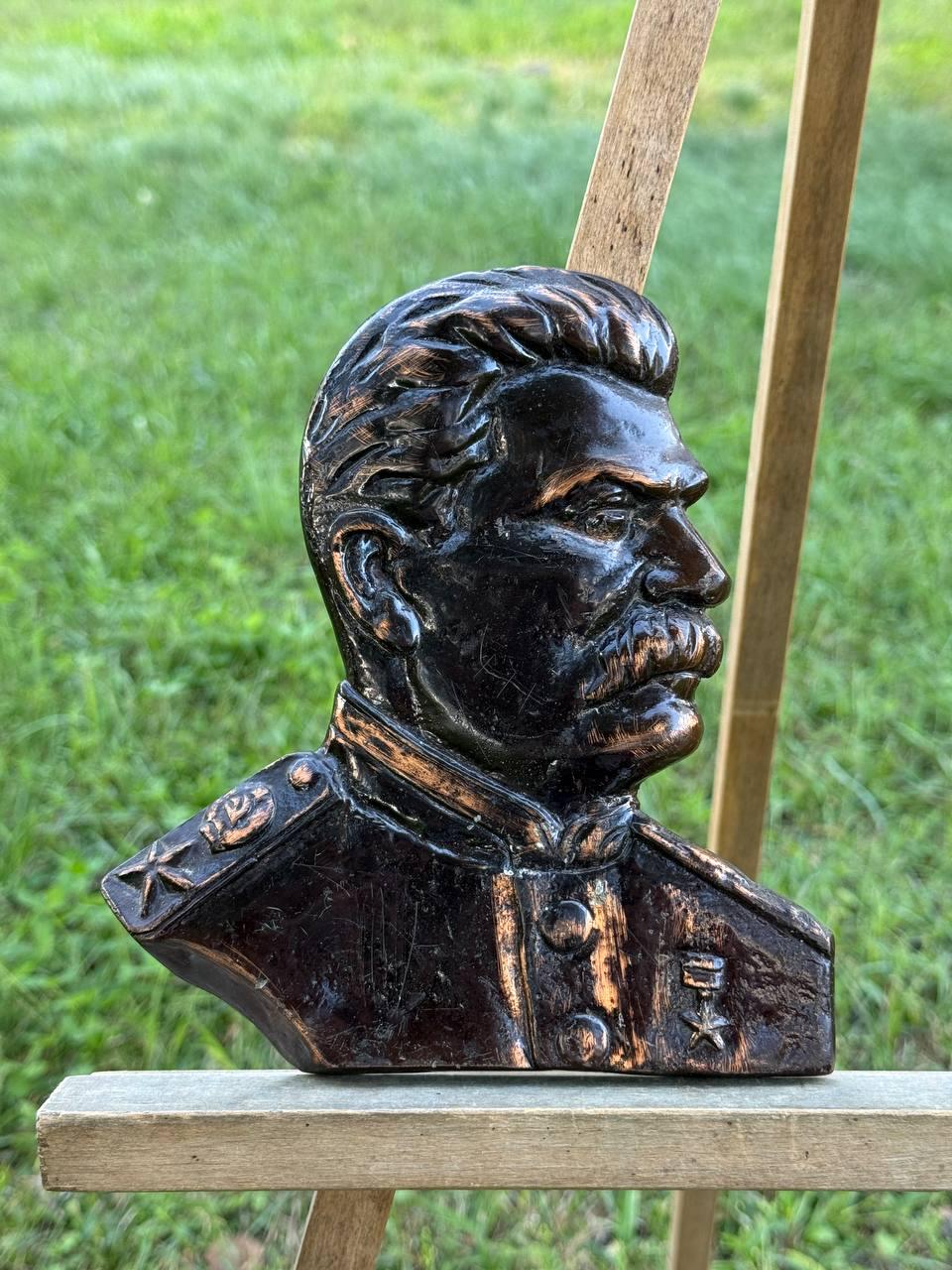 Plaque Murale Émail URSS 1979 – 100e Anniversaire De Joseph Staline | Vintage Rare