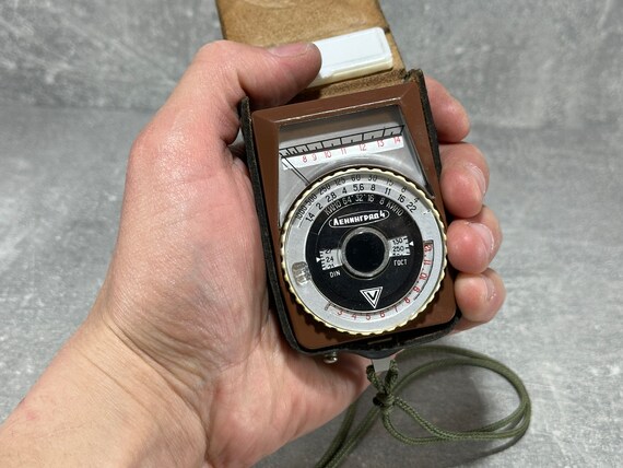 Posemètre Vintage Leningrad 2 Avec étui Cuir - USSR