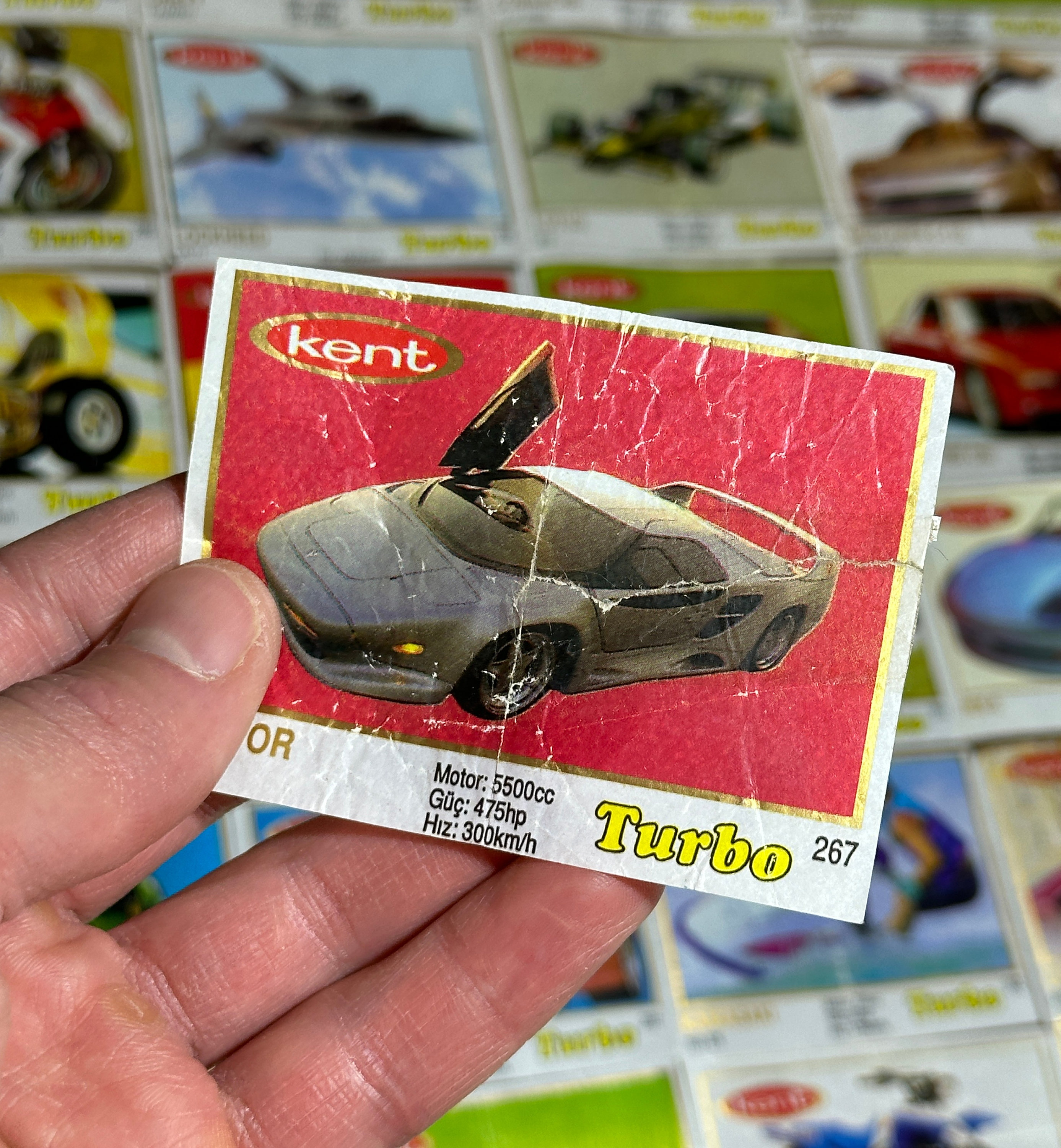 Vintage Turbo Car Bubble Gum Wrappers: 90s Collectible Series - Etsy