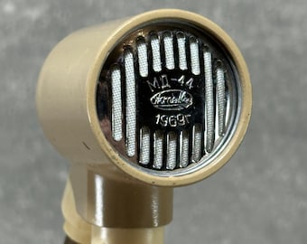 Vintage microphone, Desktop mini-microphone Oktava MD-44, Soviet, Dynamic, studio microphone 1968