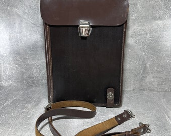 BORSA militare / Vintage / Planchette da campo / Custodia per mappa / Uniforme / Prodotto in URSS