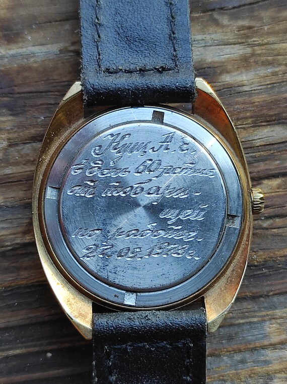 Vintage watch, Vostok, Men's wrist watch, mechani… - image 8