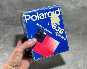 ヴィンテージ ポラロイド 636 クローズアップカメラ：インスタント 600