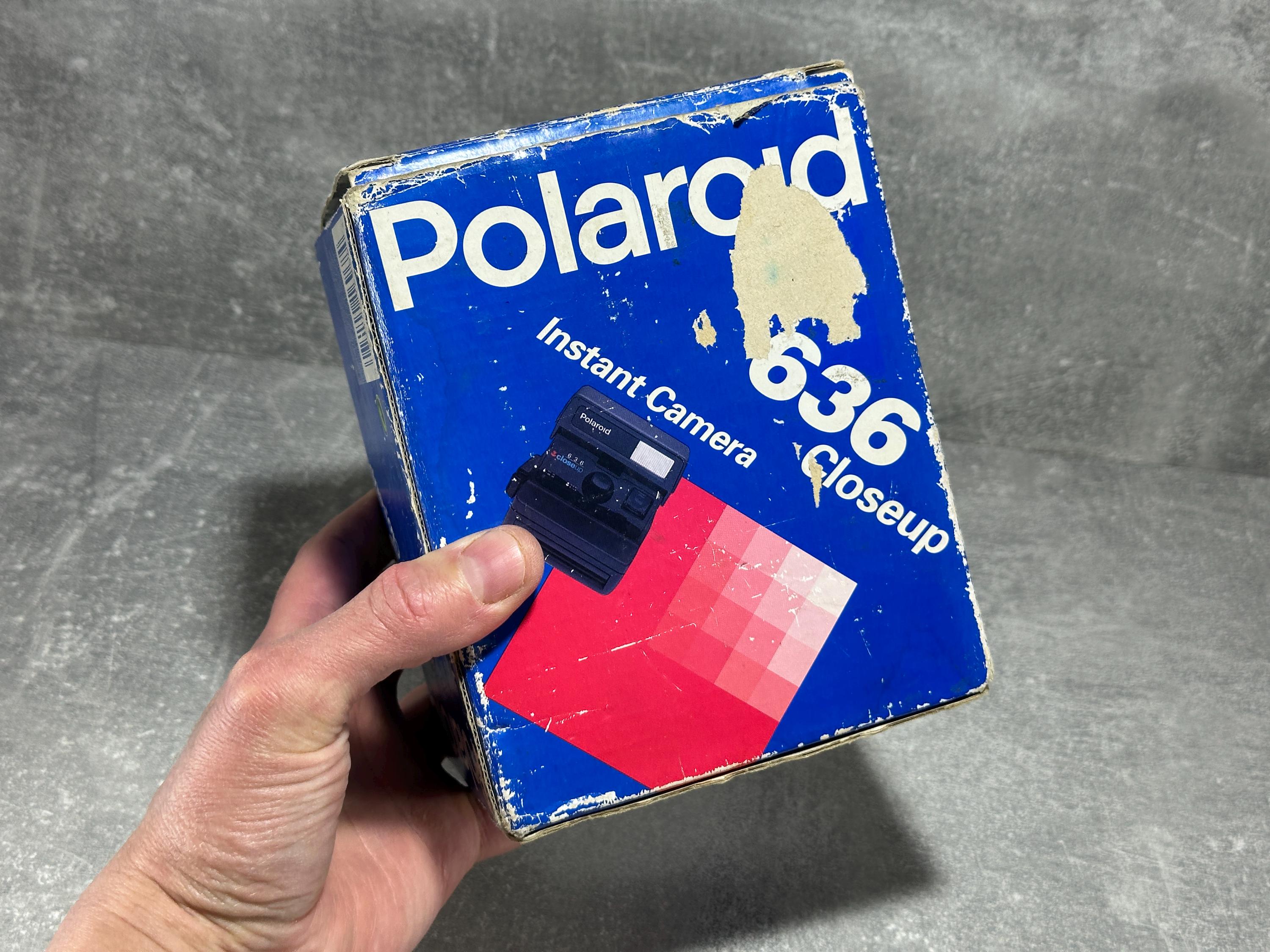 ヴィンテージ ポラロイド 636 クローズアップカメラ：インスタント 600