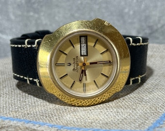 Orologio svizzero VINTAGE BULOVA ACCUTRON orologio da polso da