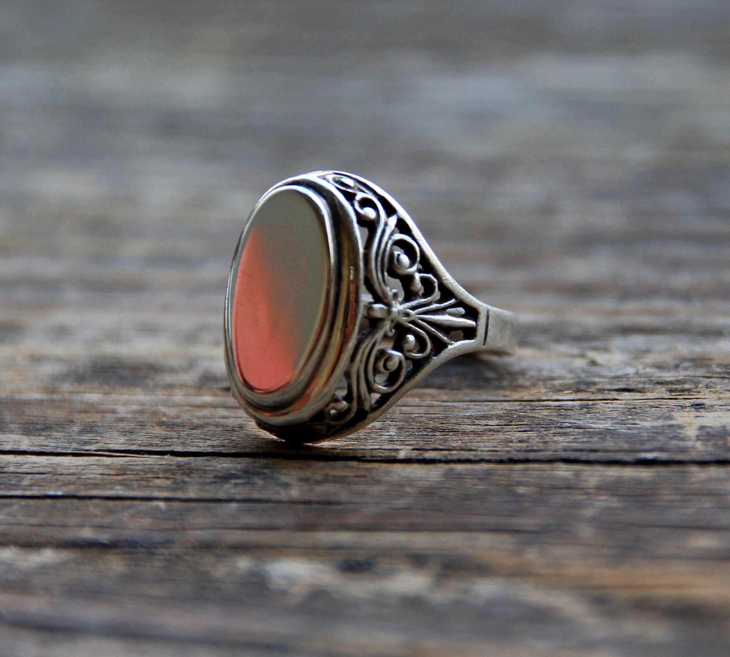 Bague femme en argent vintage argent sterling cadeau de bijoux