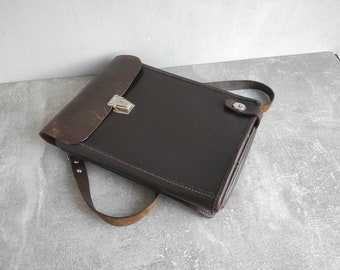 BORSA militare / Vintage / Planchette da campo / Custodia per mappe / Uniforme / Prodotto in URSS