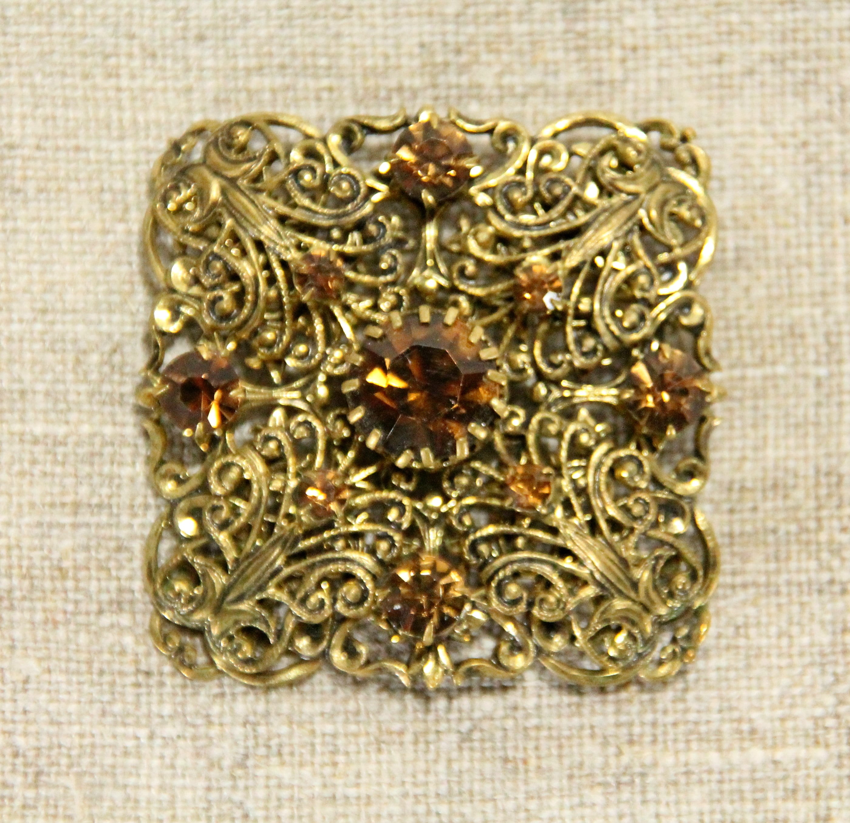Vintage Brooch, Antique Accessory for Her, Costume Jewelry