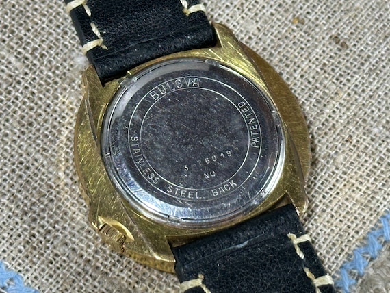VINTAGE Swiss Watch / BULOVA ACCUTRON / Tuning Fork Men's Wrist