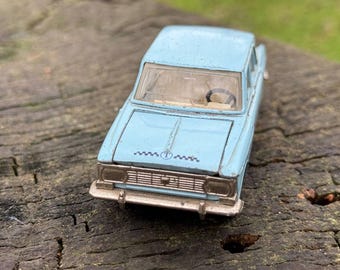 Car model Moskvich 408 / 1:43 / taxi/ vintage / Made in USSR / collectible