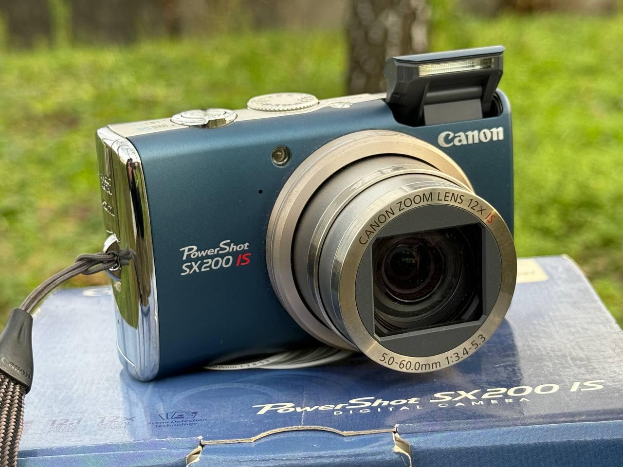 Camera Canon Powershot SX200IS 12.1mp Camera With 12*15 5.0-6.0mm
