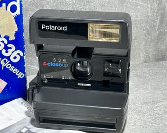 ヴィンテージ ポラロイド 636 クローズアップカメラ：インスタント 600
