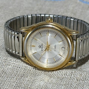 Reloj soviético vintage, Poljot, Reloj de pulsera mecánico para hombre.