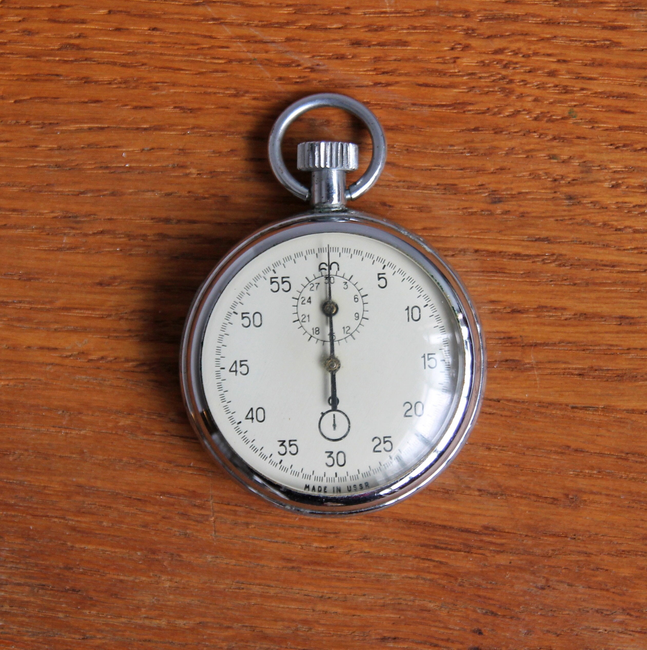 置時計、陶器製、MADE　IN　SPAIN Zeda Open Faced Pocket Watch Stem Wind Sterling Silver 1920s
