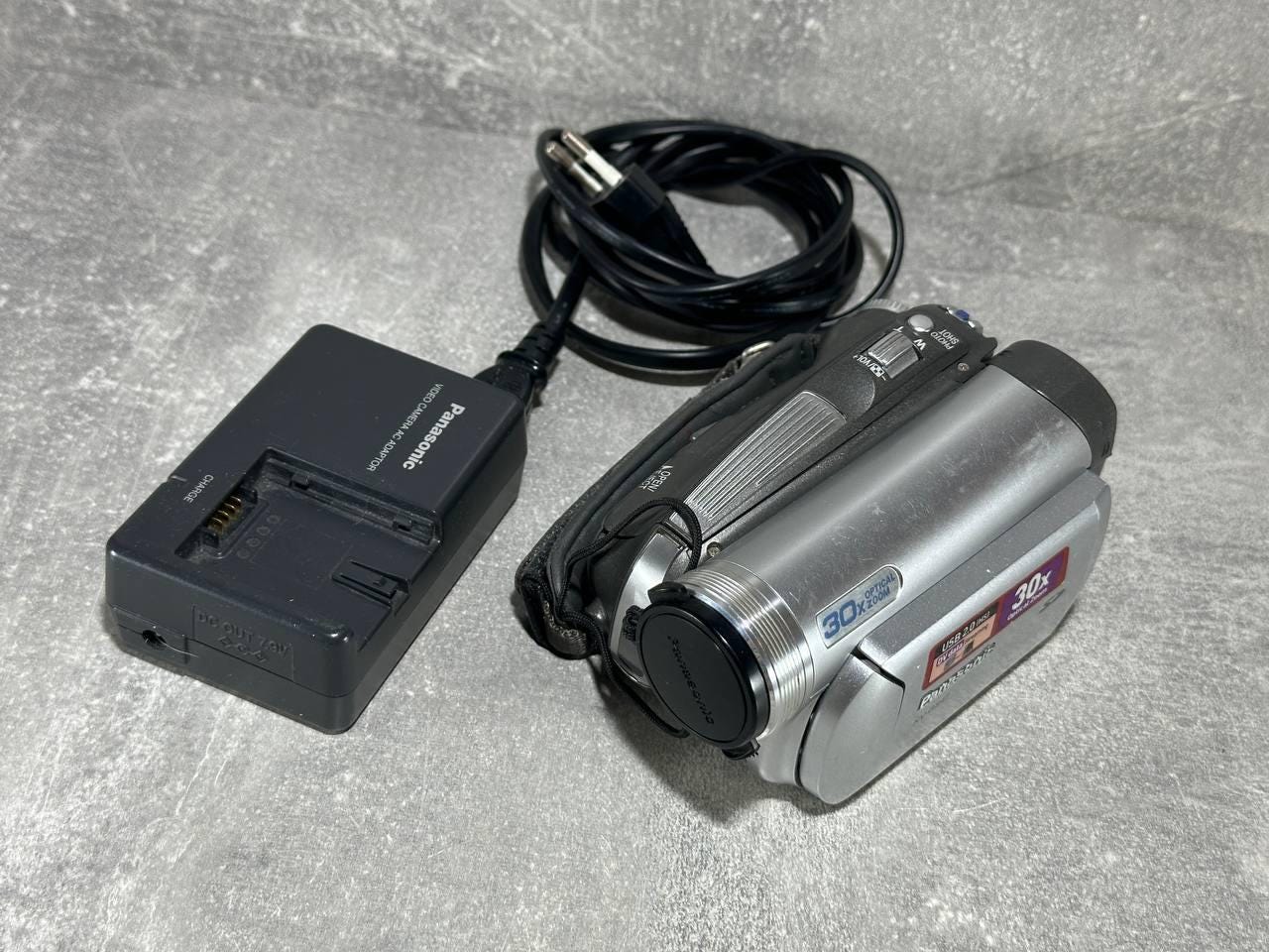 Video Camera Panasonic 30x Optical Zoom NV-GS47 - Etsy